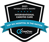 Top 10% in Nation for Iterventional Carotid Care Patient Safety